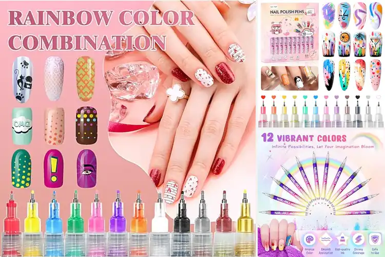 Detailed view of Best 0.5Mm Precise Tip Nail Art Pens