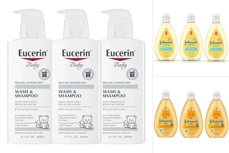 Detailed view of Best 3 Pack Baby Shampoo: Gentle, Tear-Free, Natural Care