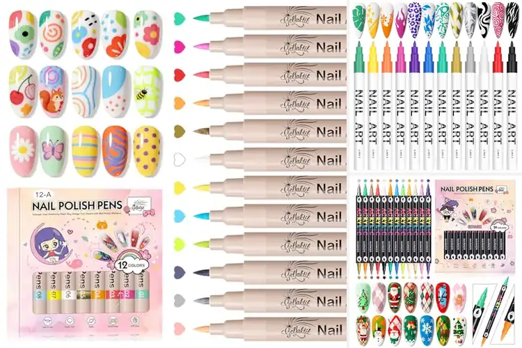 Detailed view of Best 3D Nail Art Pens: Top 10 Picks for Stunning Designs