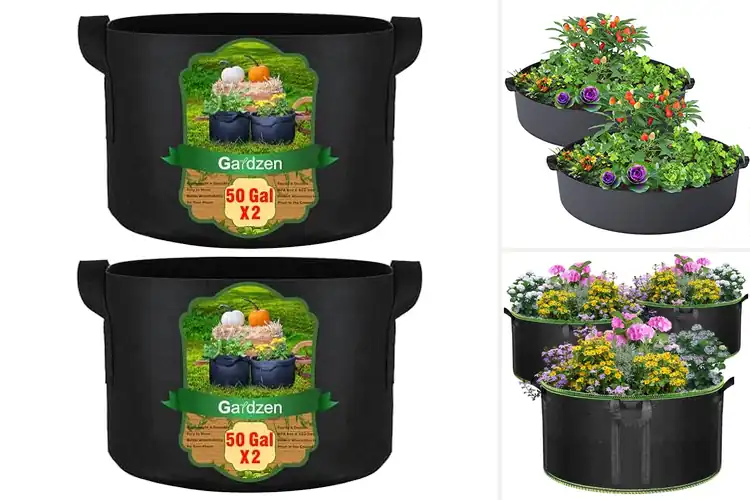 Detailed view of Best 50 Gallon Fabric Planters for Strong, Healthy Growth