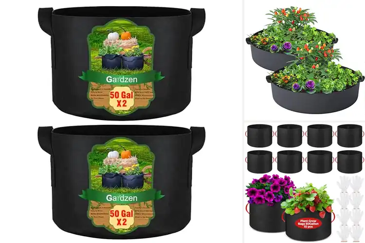 Detailed view of Best 50 Gallon Grow Bags For Vegetables