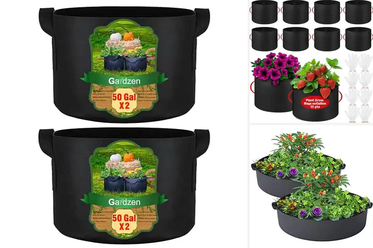 Detailed view of Best 50 Gallon Plant Containers for Thriving Growth