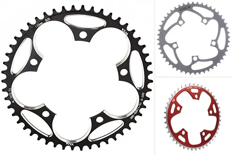 Detailed view of Best Anodized Chainrings: Upgrade for Durability and Style