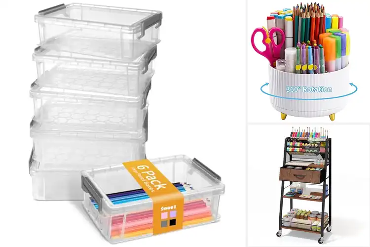 Detailed view of Best Art Storage Supplies: Organize Your Creative Space