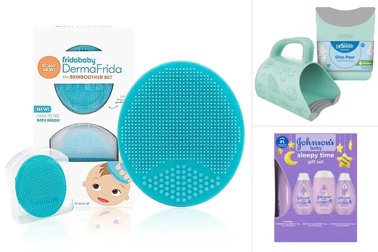 Detailed view of Best Bath Time Essentials For Babies