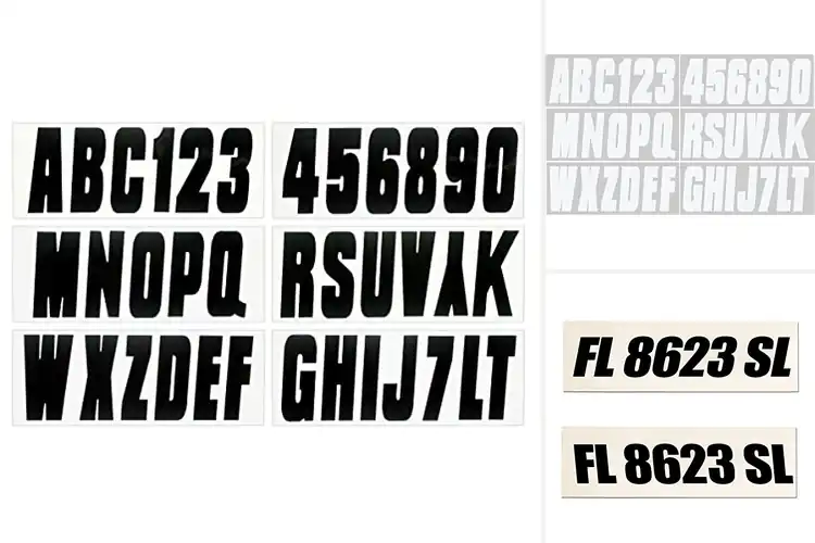 Detailed view of Best Boat Decals