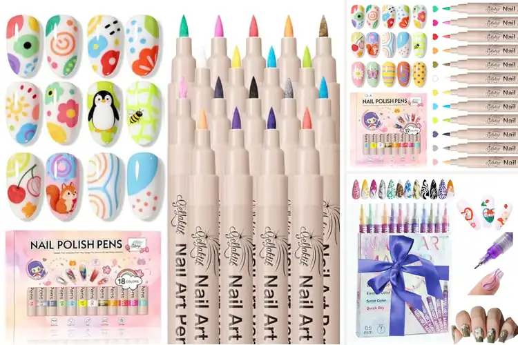 Detailed view of Best Bold Nail Polish Pens