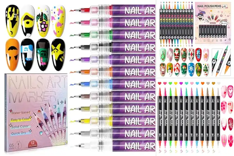 Detailed view of Best Bold Opaque Nail Pen Colors