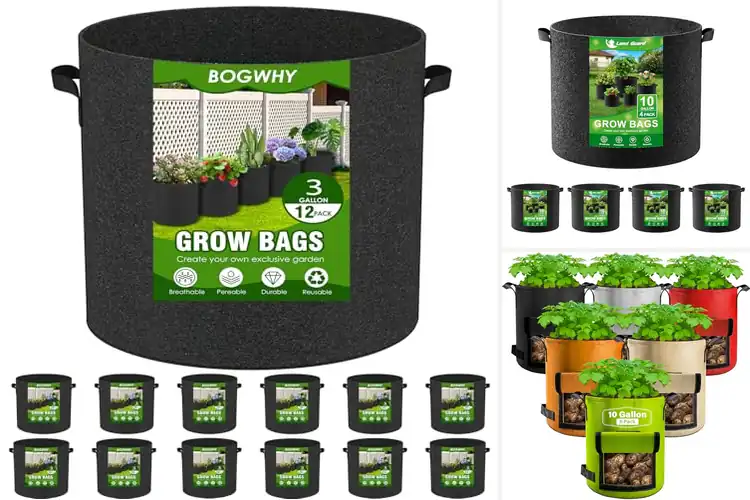 Detailed view of Best Breathable Nonwoven Grow Bags