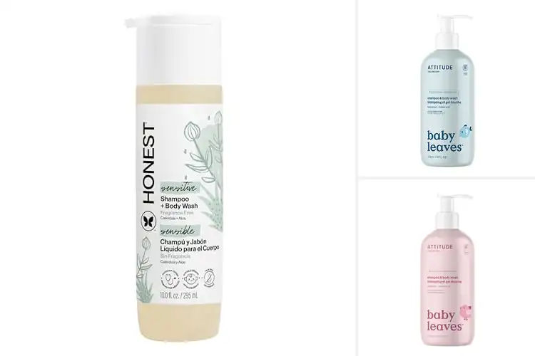 Detailed view of Best Clean Natural Baby Shampoo