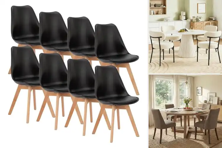 Detailed view of Best Comfortable Dining Chairs Set