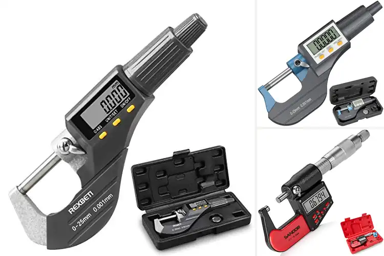 Detailed view of Best Digital Outside Micrometers: Top Picks for Precision