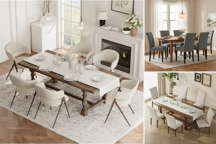 Detailed view of Best Dining Chairs Set of 6