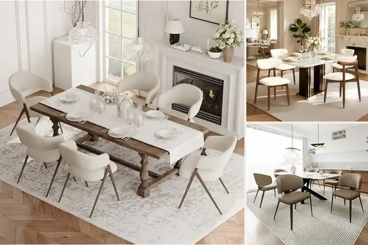 Detailed view of Best Dining Chairs With Back Support