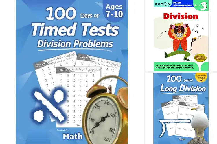 Detailed view of Best Division Workbooks: Build Strong Math Skills Fast