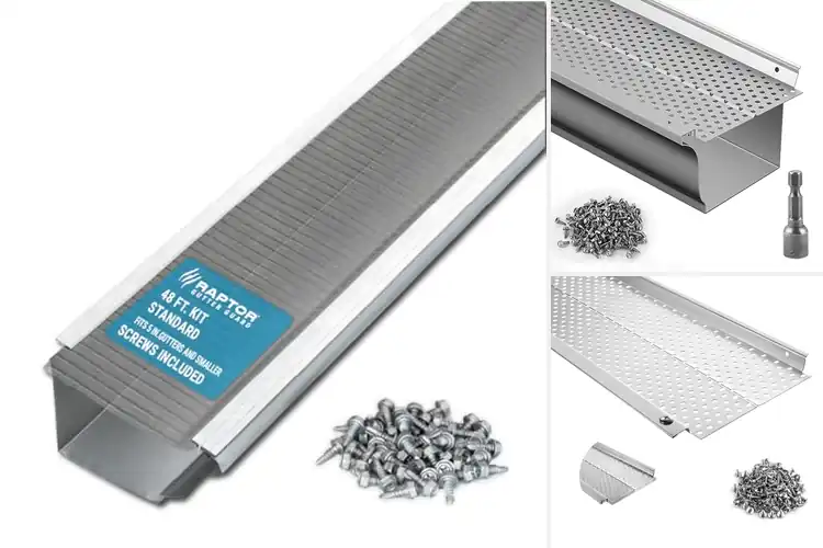 Detailed view of Best DIY Gutter Guards