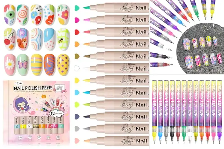 Detailed view of Best DIY Manicure At Home Nail Art Pens