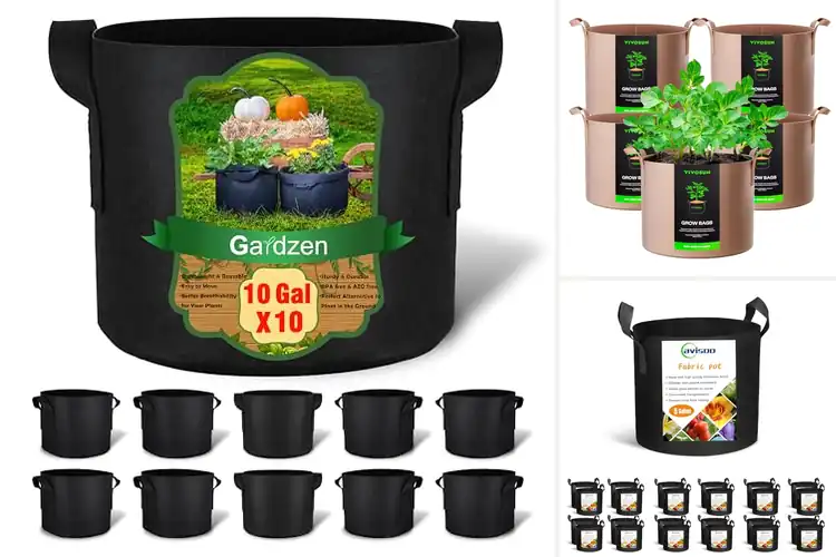 Detailed view of Best Durable Grow Bags With Reinforced Stitching