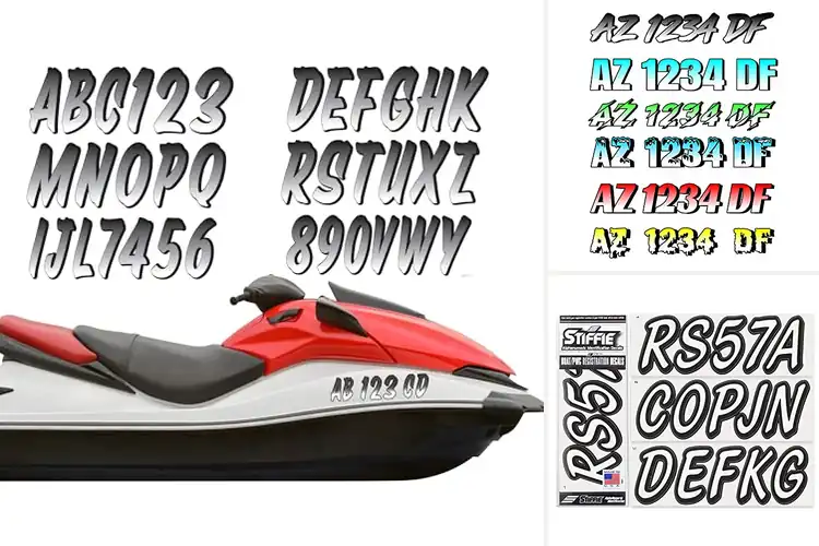 Detailed view of Best Durable Watercraft Stickers