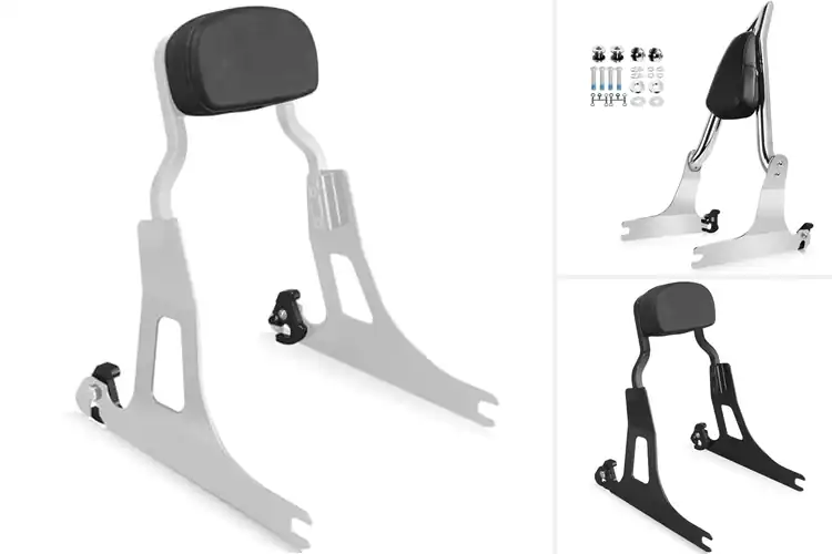 Detailed view of Best Dyna Backrests: Ride Comfort & Style Upgrade