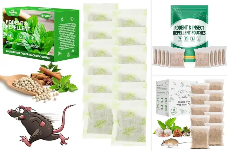 Detailed view of Best Easy To Use Mice Repellent Pouches