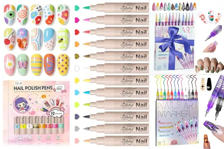 Detailed view of Best Easy-Use Nail Art Pens