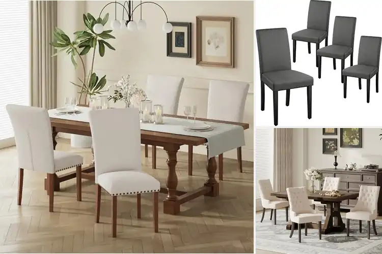 Detailed view of Best Fabric Dining Room Chairs
