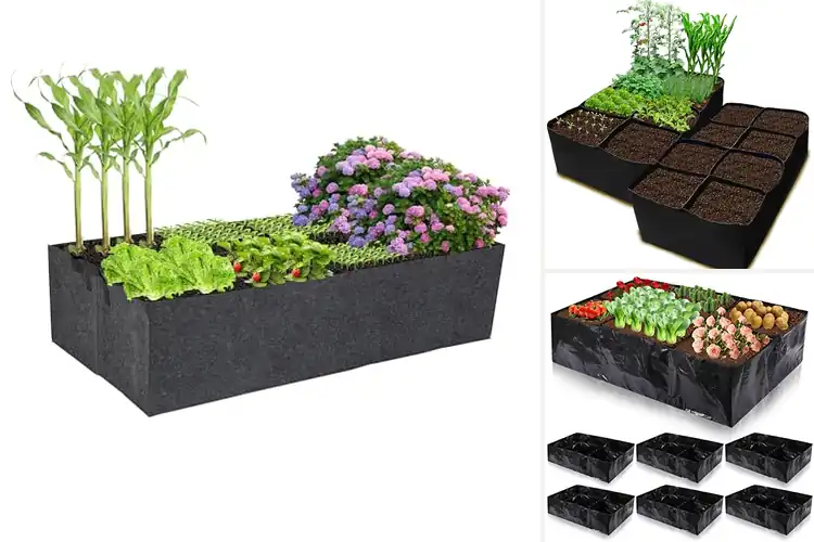 Detailed view of Best Fabric Garden Beds