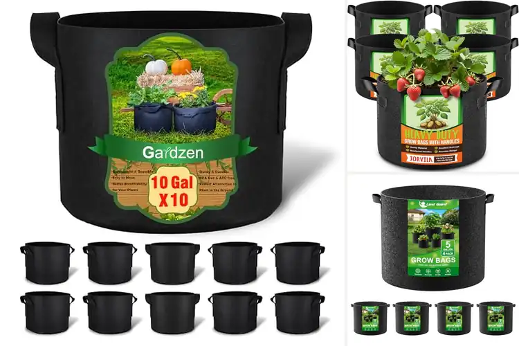Detailed view of Best Fabric Grow Bags For Vegetables