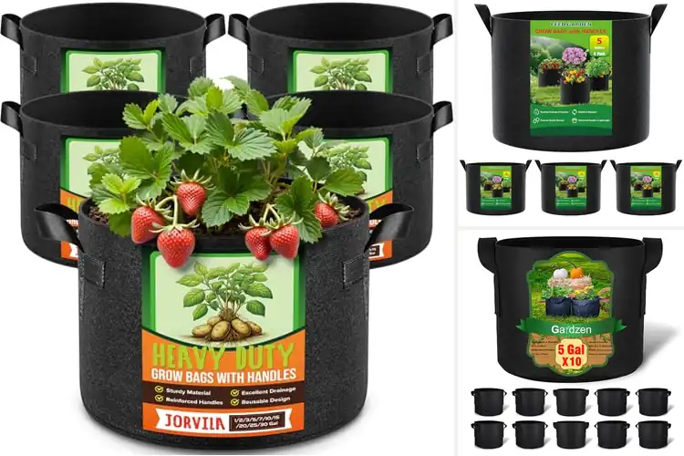 Detailed view of Best Fabric Plant Pots