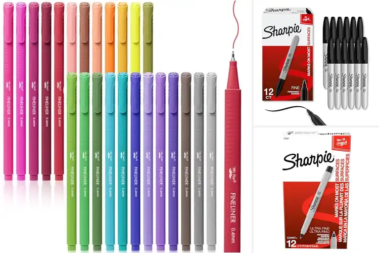 Detailed view of Best Fine Tip Markers