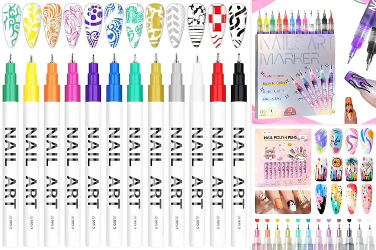 Detailed view of Best Fine Tip Nail Art Pens