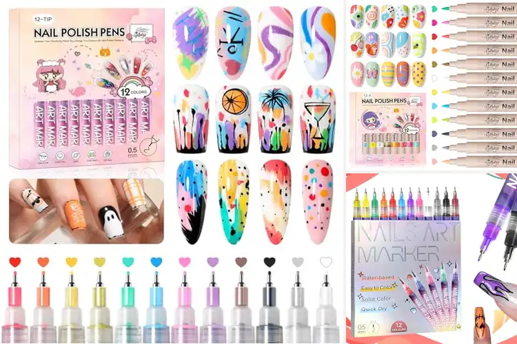 Detailed view of Best Fine Tip Nail Markers