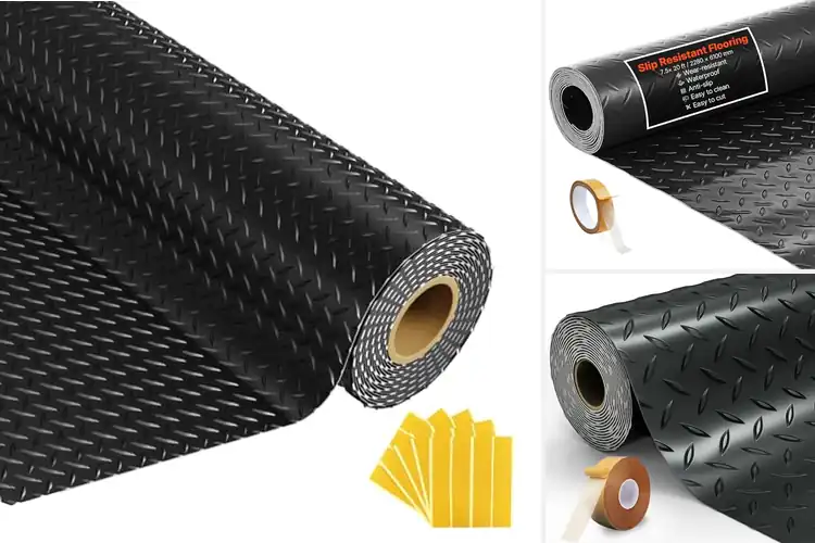 Detailed view of Best Garage Flooring Rolls