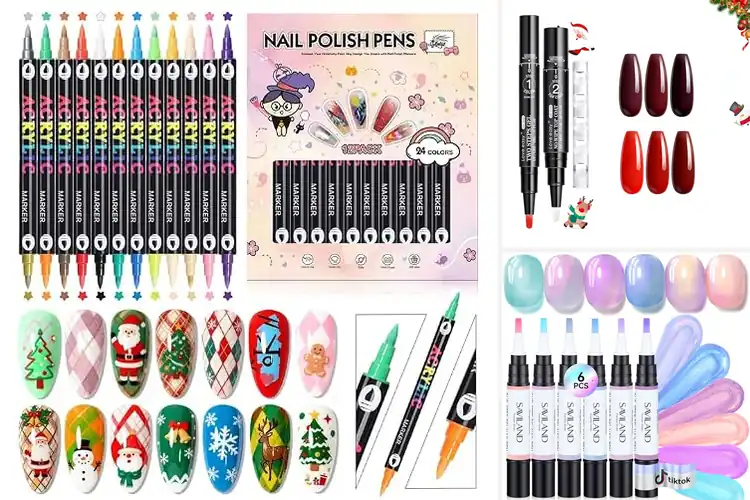 Detailed view of Best Gel Nail Pens for Stunning DIY Nail Art