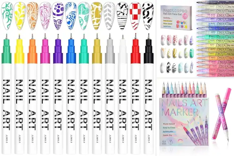 Detailed view of Best Graffiti Nail Dotting Pens