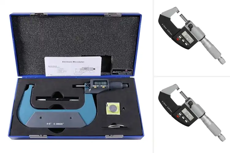 Detailed view of Best High-Resolution Micrometers: Top Picks for Precision