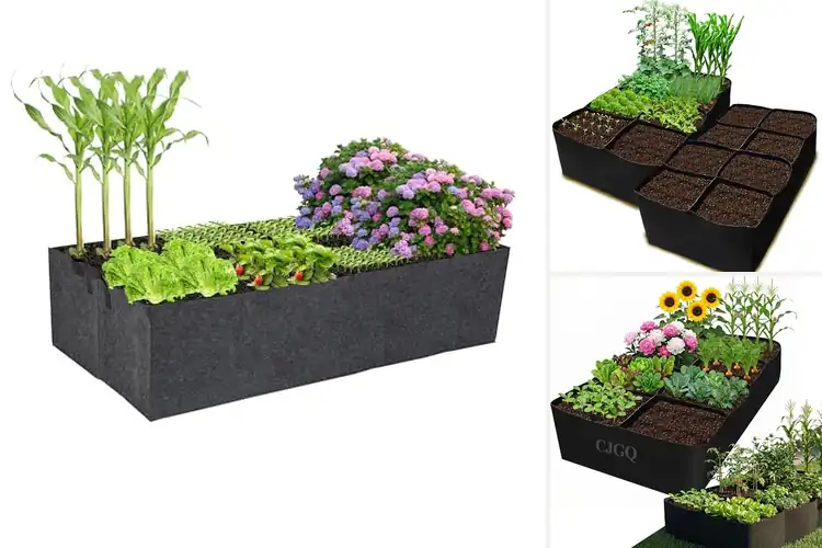 Detailed view of Best Large Fabric Raised Beds for Easy, Organized Gardening