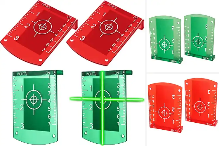 Detailed view of Best Laser Level Targets
