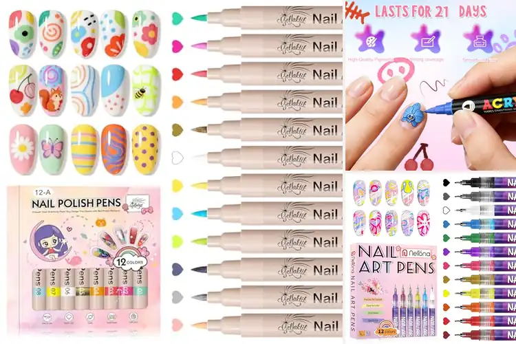 Detailed view of Best Long-Lasting Nail Art Pens