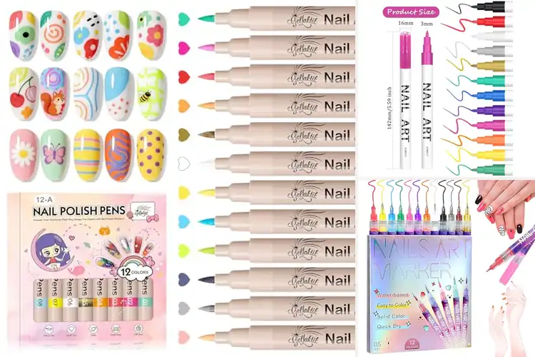 Detailed view of Best Manicure Nail Art Pens