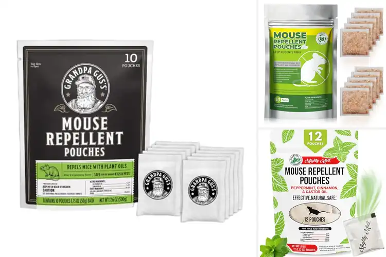 Detailed view of Best Mice Deterrent Pouches
