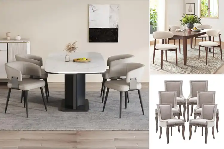 Detailed view of Best Modern Dining Chairs With Back Support