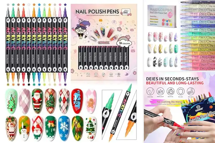 Detailed view of Best Multi-Surface Nail Art Pens