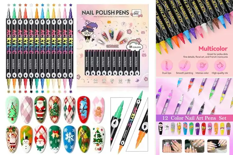 Detailed view of Best Multi-Use Nail Art Pens for Effortless Designs