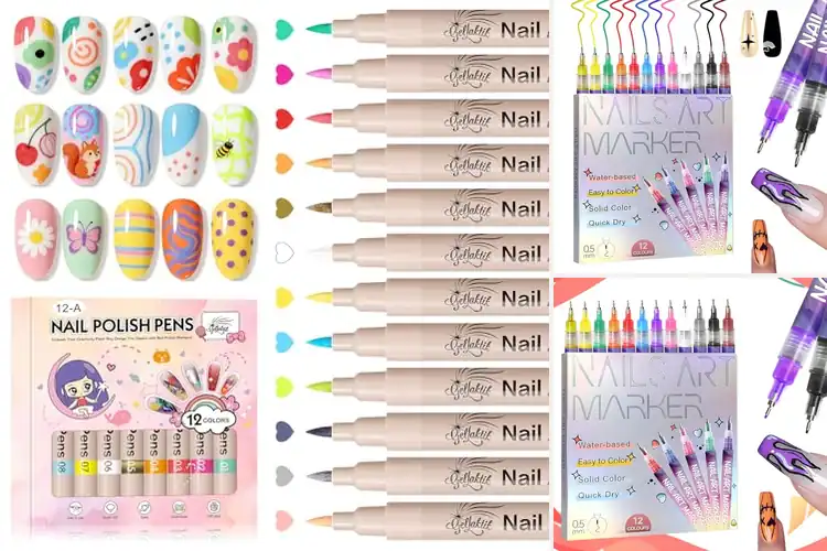 Detailed view of Best Nail Art Marker Pens: Top 10 Picks for Stunning Designs