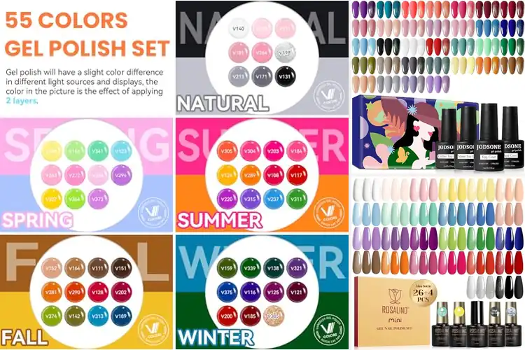 Detailed view of Best Nail Color Sets for Smooth, Vibrant Style Boosts