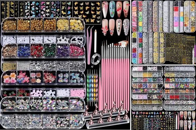 Detailed view of Best Nail Decoration Sets