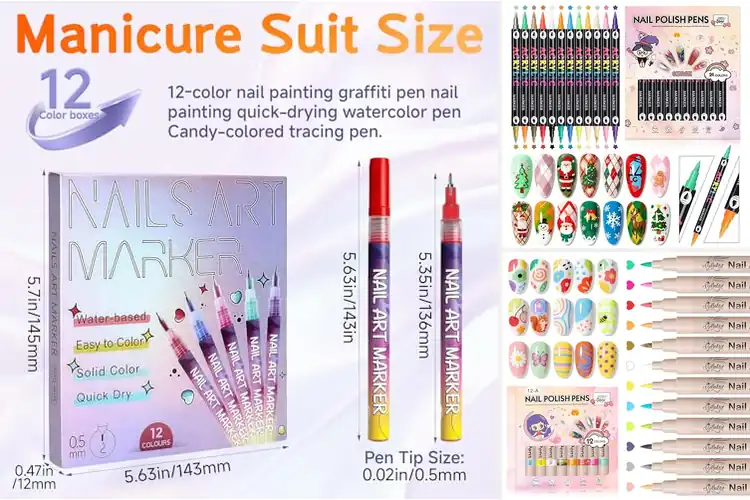 Detailed view of Best Nail Pens For Beginners