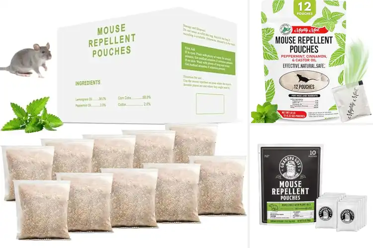 Detailed view of Best Natural Mice Repellent Pouches